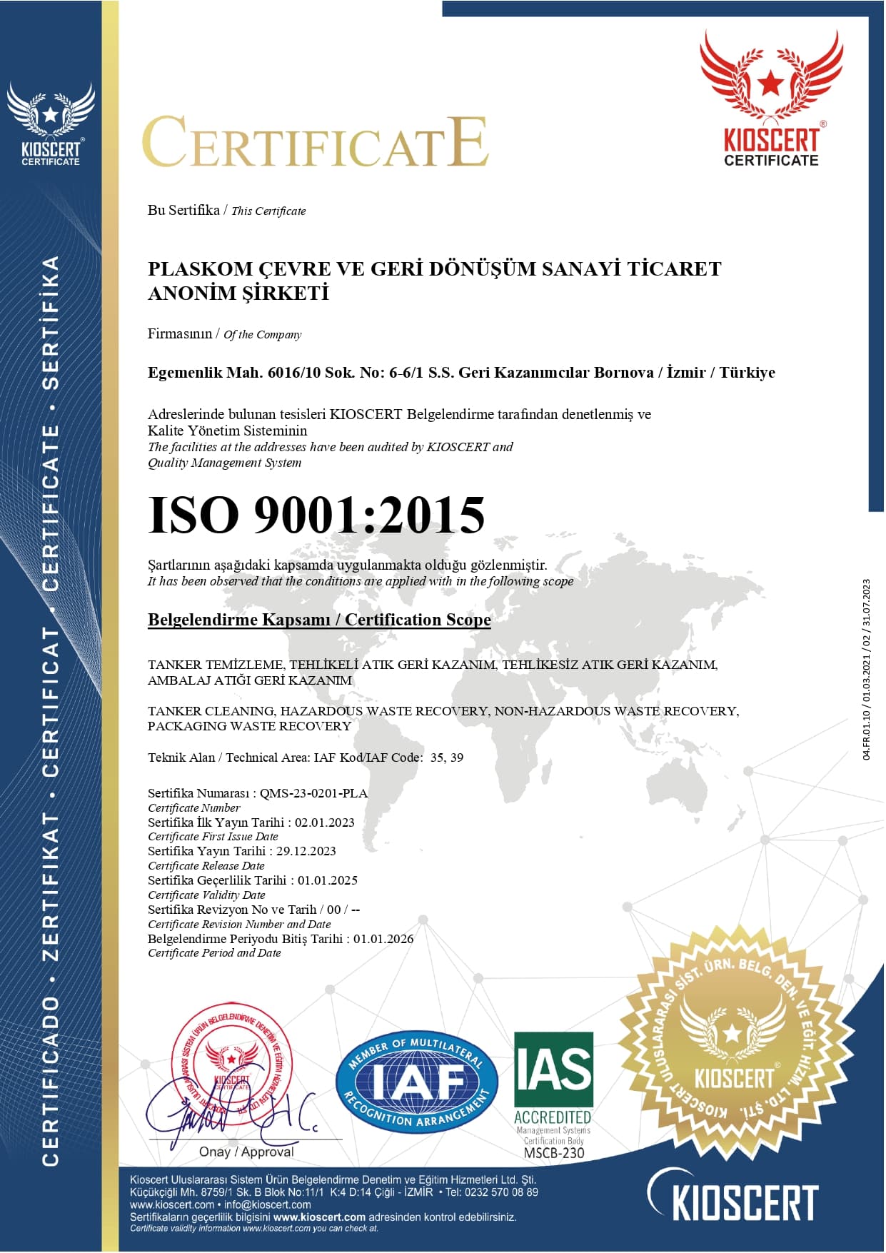 ISO 9001:2015