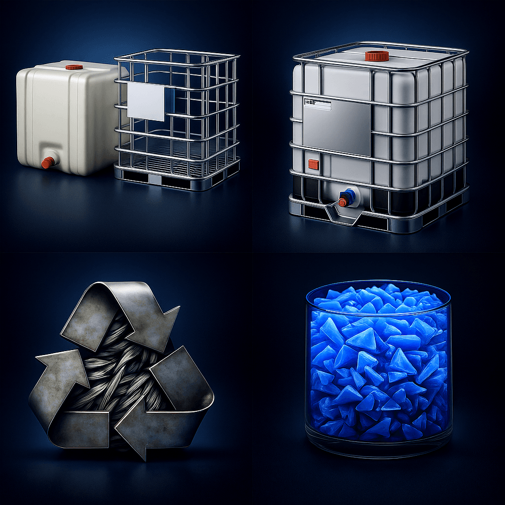 Plaskom tesis ve IBC tank