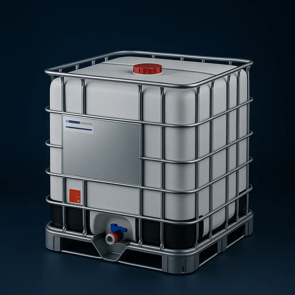 Metal Palet Sıfır IBC Tank